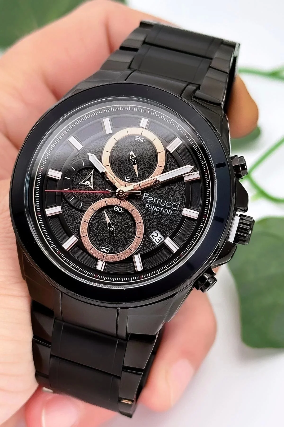 Ferrucci Function Erkek Kol Saati Çelik Kordon Çelik Kasa 3 ATM Suya Dayanıklılık