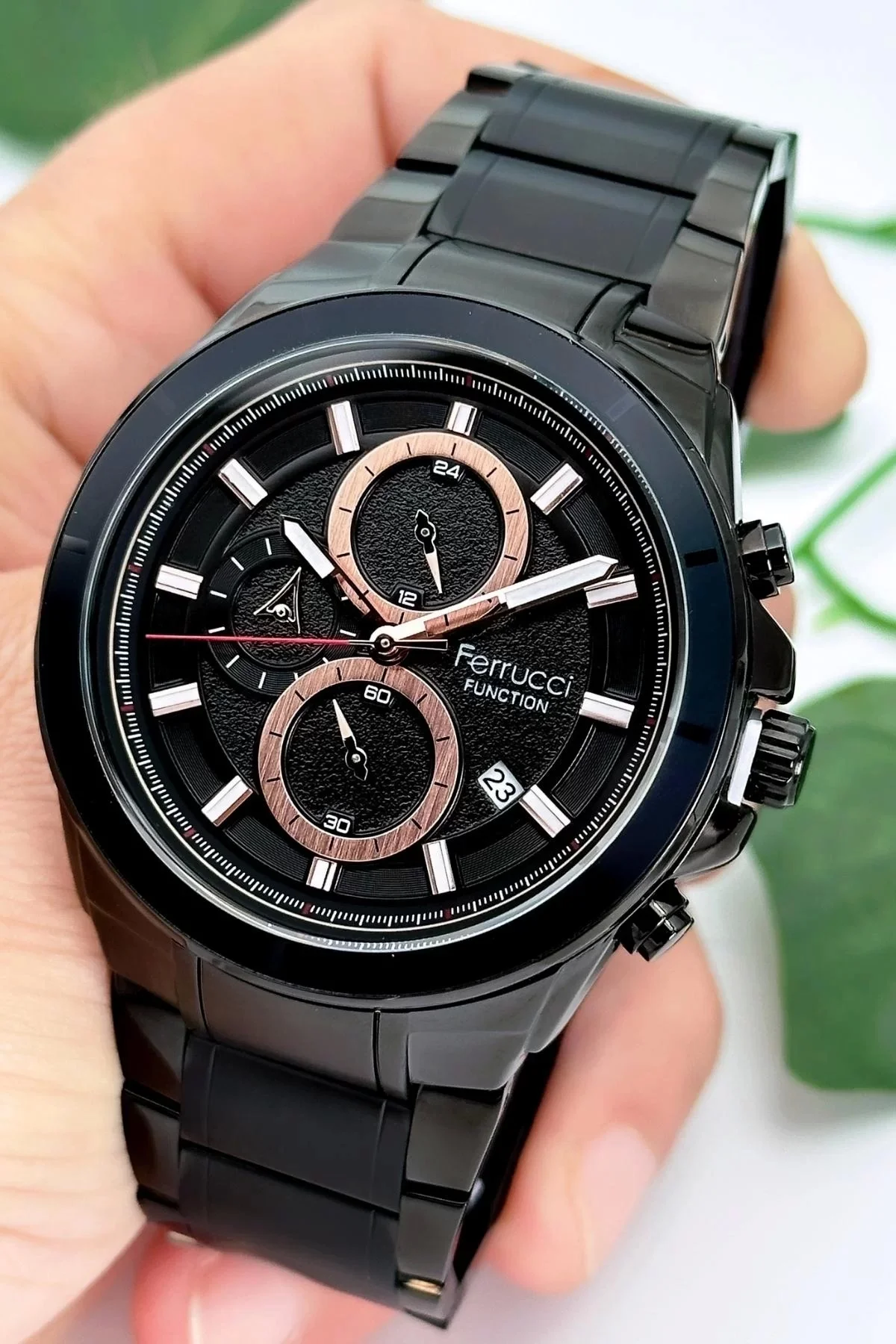 Ferrucci Function Erkek Kol Saati Çelik Kordon Çelik Kasa 3 ATM Suya Dayanıklılık