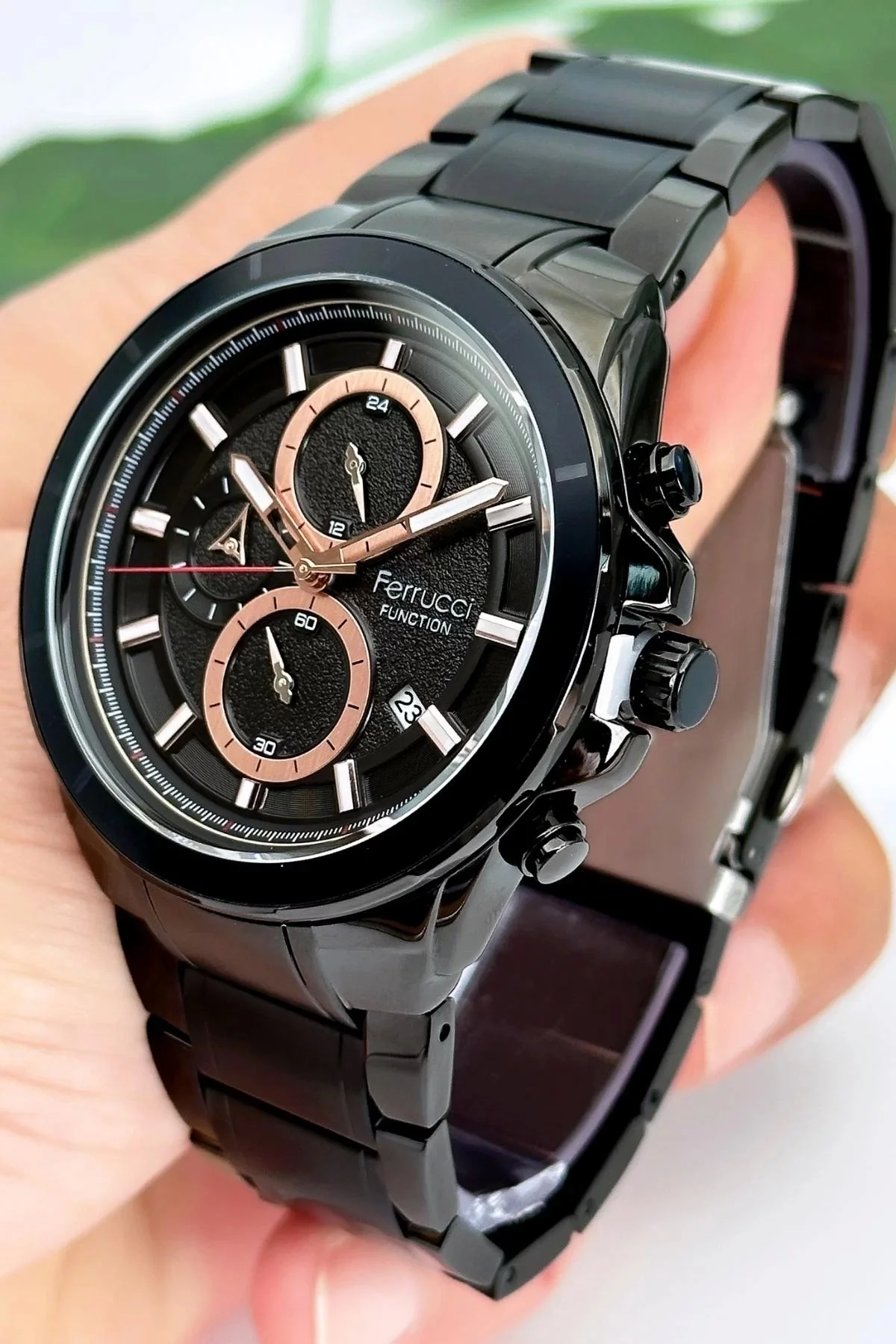 Ferrucci Function Erkek Kol Saati Çelik Kordon Çelik Kasa 3 ATM Suya Dayanıklılık