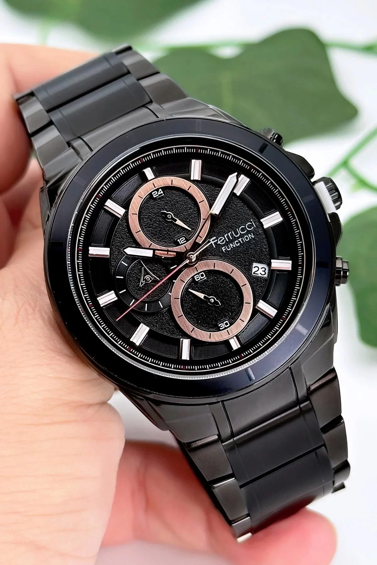 Ferrucci Function Erkek Kol Saati Çelik Kordon Çelik Kasa 3 ATM Suya Dayanıklılık