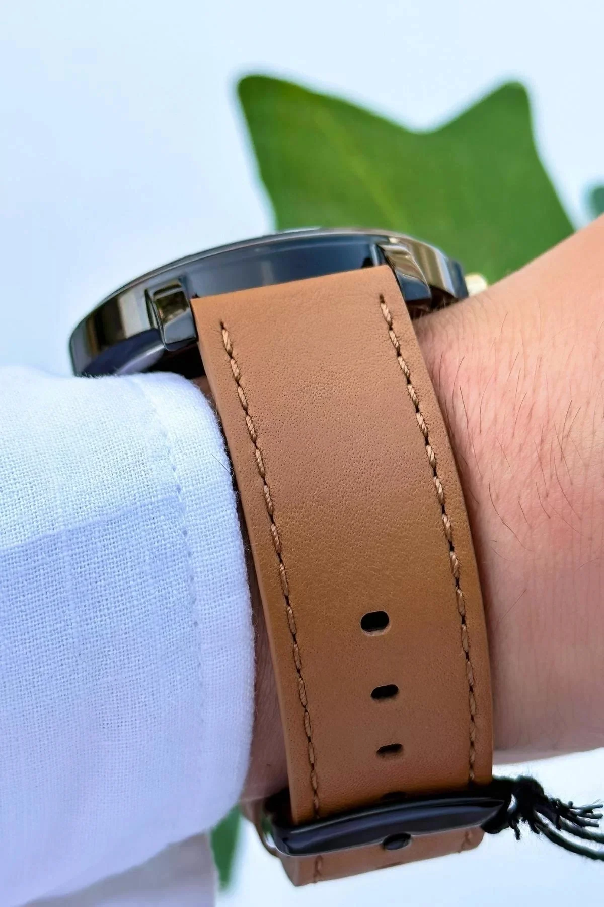 Ferrucci Deri Kordon Takvimli Erkek Kol Saati Bileklik Hediyesi ile