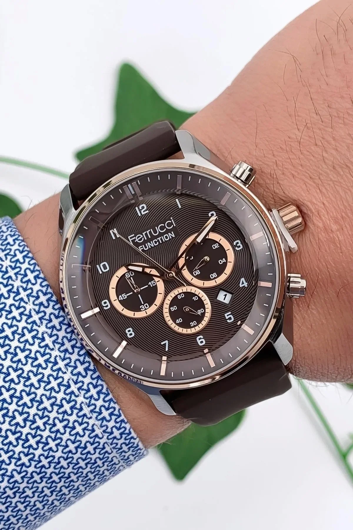 Ferrucci Function Erkek Kol Saati Silikon Kordon