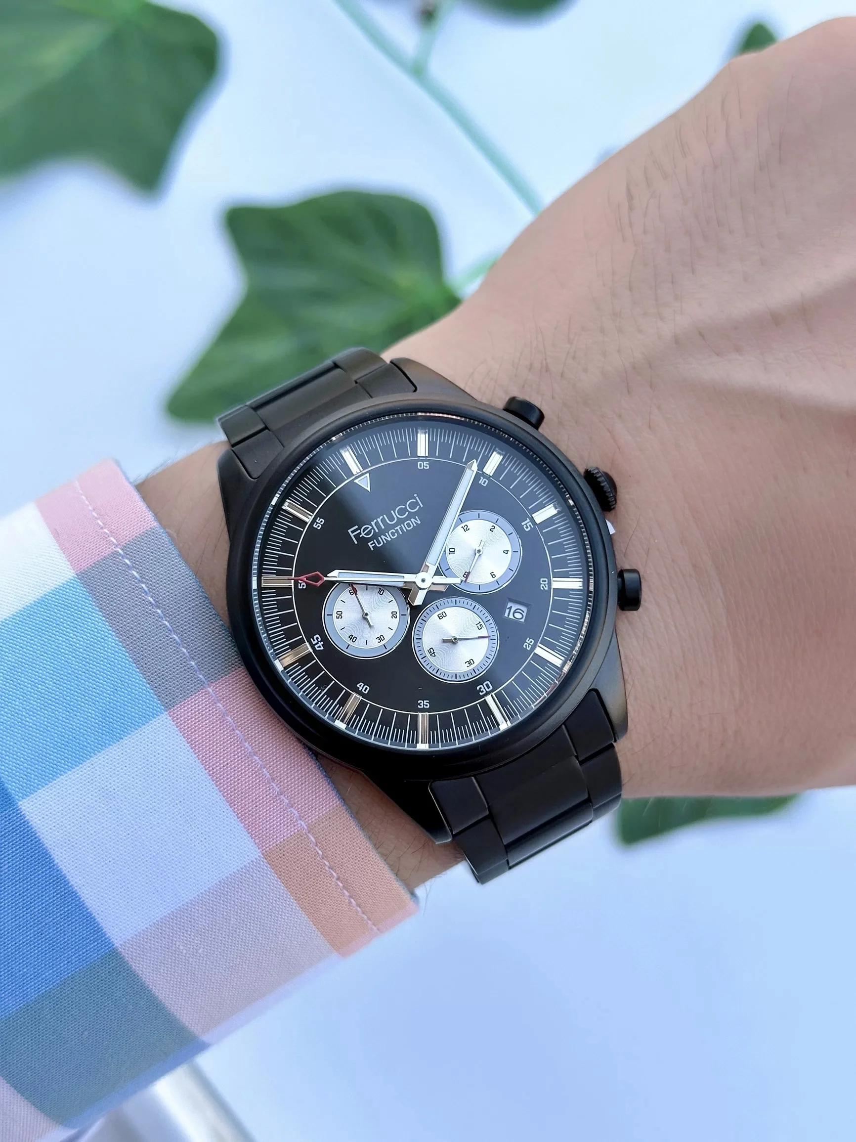 Ferrucci Function Erkek Kol Saati Çelik Kordon Çelik Kasa 3 ATM Suya Dayanıklılık