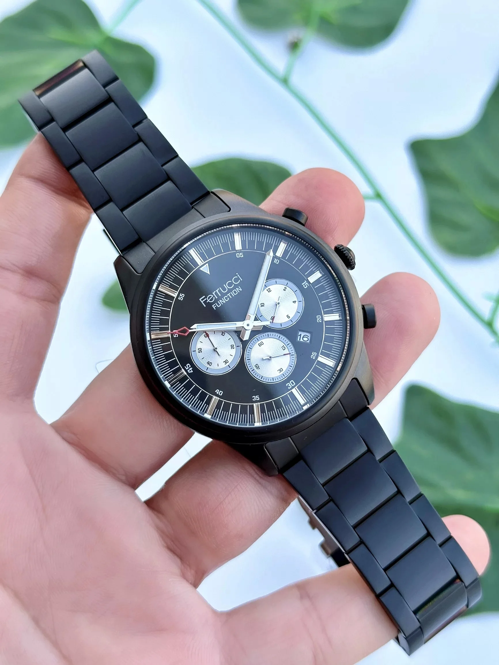 Ferrucci Function Erkek Kol Saati Çelik Kordon Çelik Kasa 3 ATM Suya Dayanıklılık