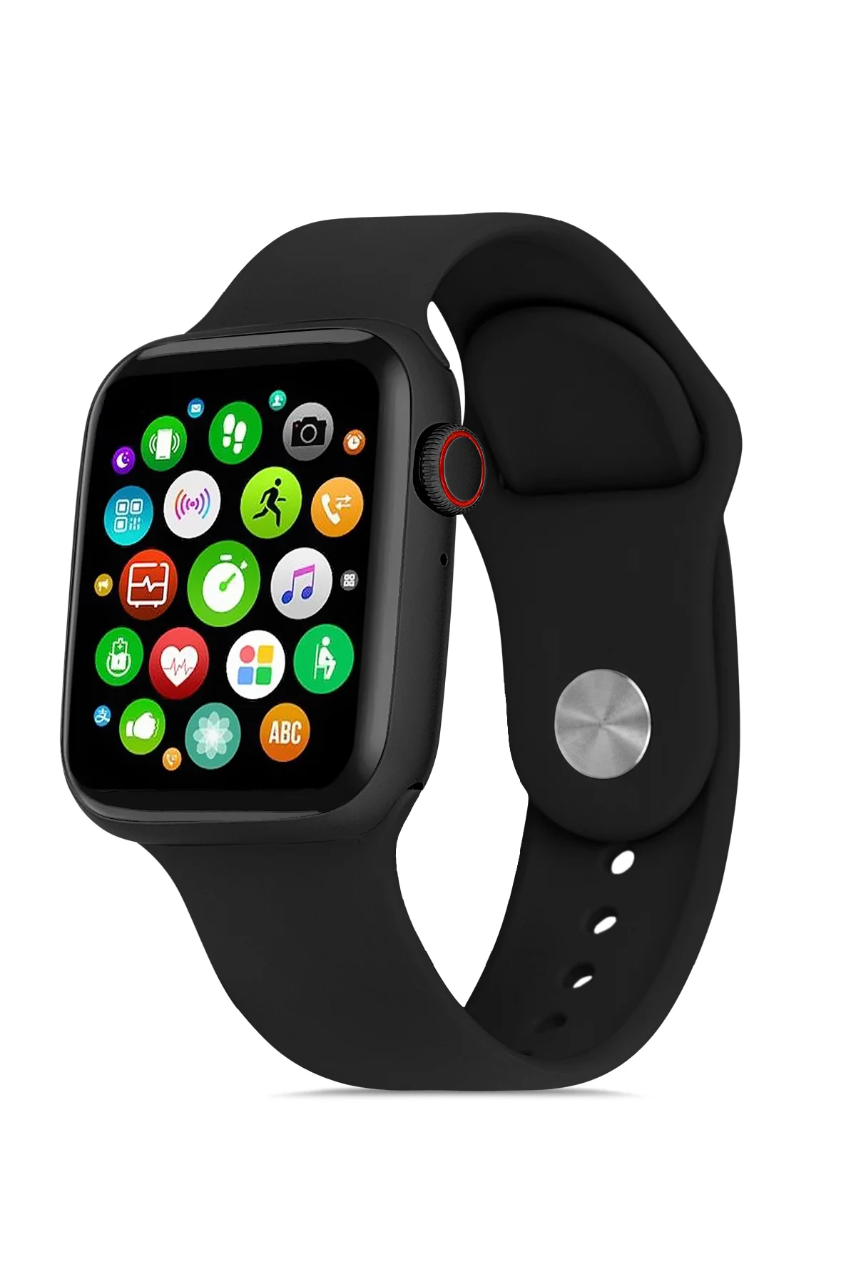 Watch 6 Apple Android Huawei Uyumlu Akıllı Saat Arama Yapma Özellikli Nabız Ölçer Yedek KordonHediye