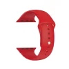 Kırmızı Renk Silikon Akıllı Saat Kordonu İvo-7, S8, S8 Plus S10 Max Modelleriyle Uyumlu, 42mm/44mm/45mm