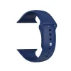 Lacivert Renk Silikon Akıllı Saat Kordonu İvo-7, S8, S8 Plus S10 Max Modelleriyle Uyumlu, 42mm/44mm/45mm