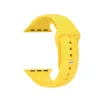 Sarı Renk Silikon Akıllı Saat Kordonu İvo-7, S8, S8 Plus S10 Max Modelleriyle Uyumlu, 42mm/44mm/45mm