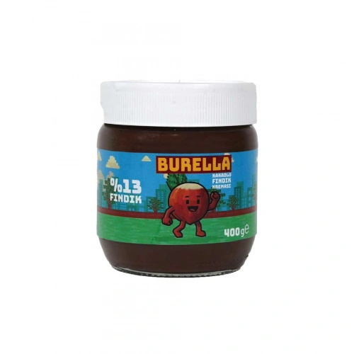 Burella Kakaolu Fındık Kreması %13 Fındık 400g
