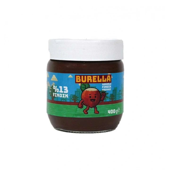 Burella Kakaolu Fındık Kreması %13 Fındık 400g