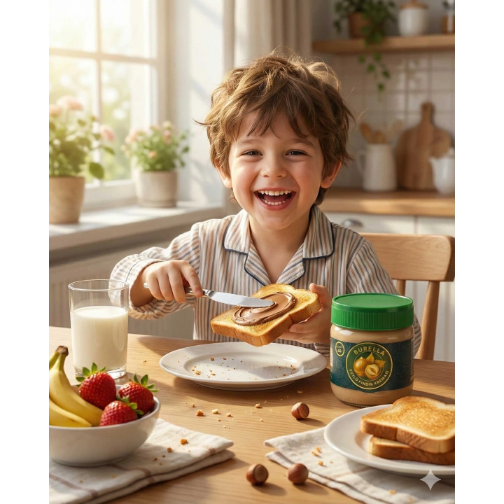 Burella Sütlü Fındık Kreması %40 400g