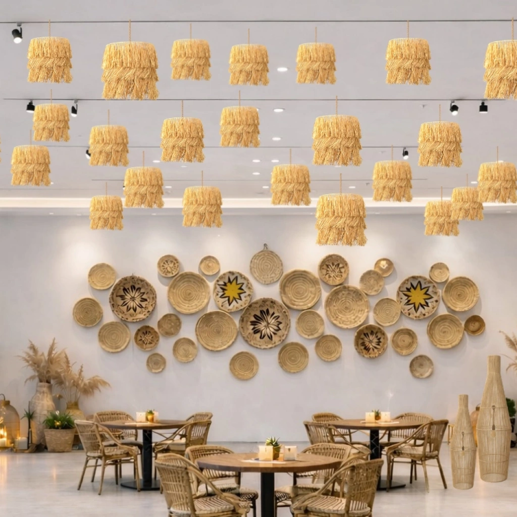 CAFE-OTEL VE RESTORANTLAR İÇİN ÇAP 45 DOĞAL SİLİNDİR SET