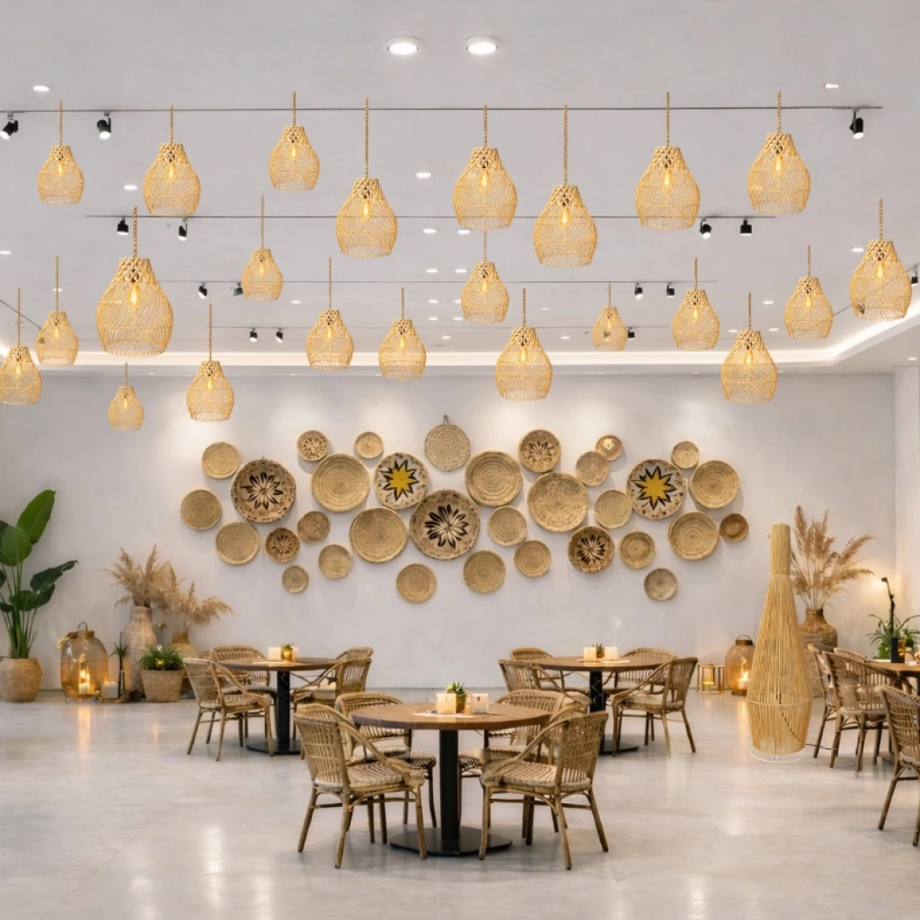 CAFE-OTEL VE RESTORANTLAR İÇİN GÜLLER ÇAPRAZ SET