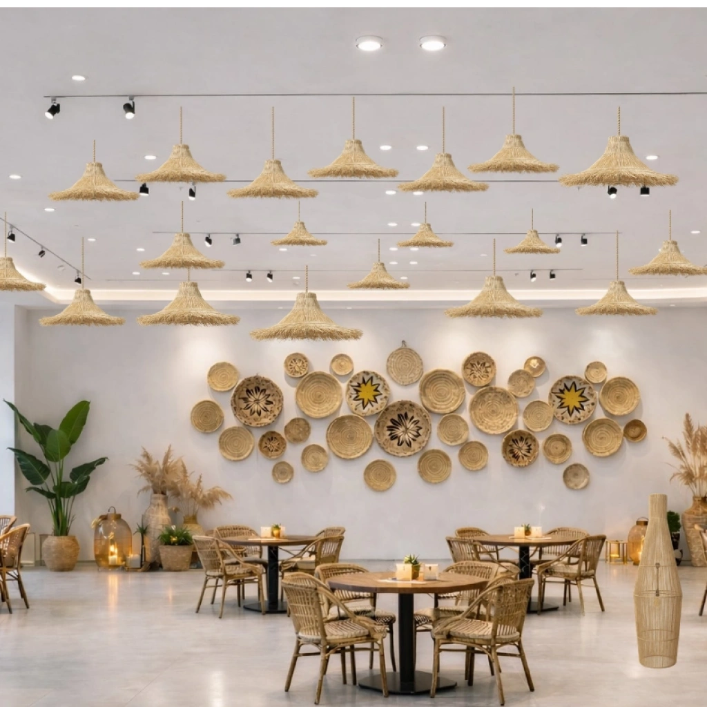 CAFE VE RESTORANTLAR İÇİN GAMP RAFYA SET