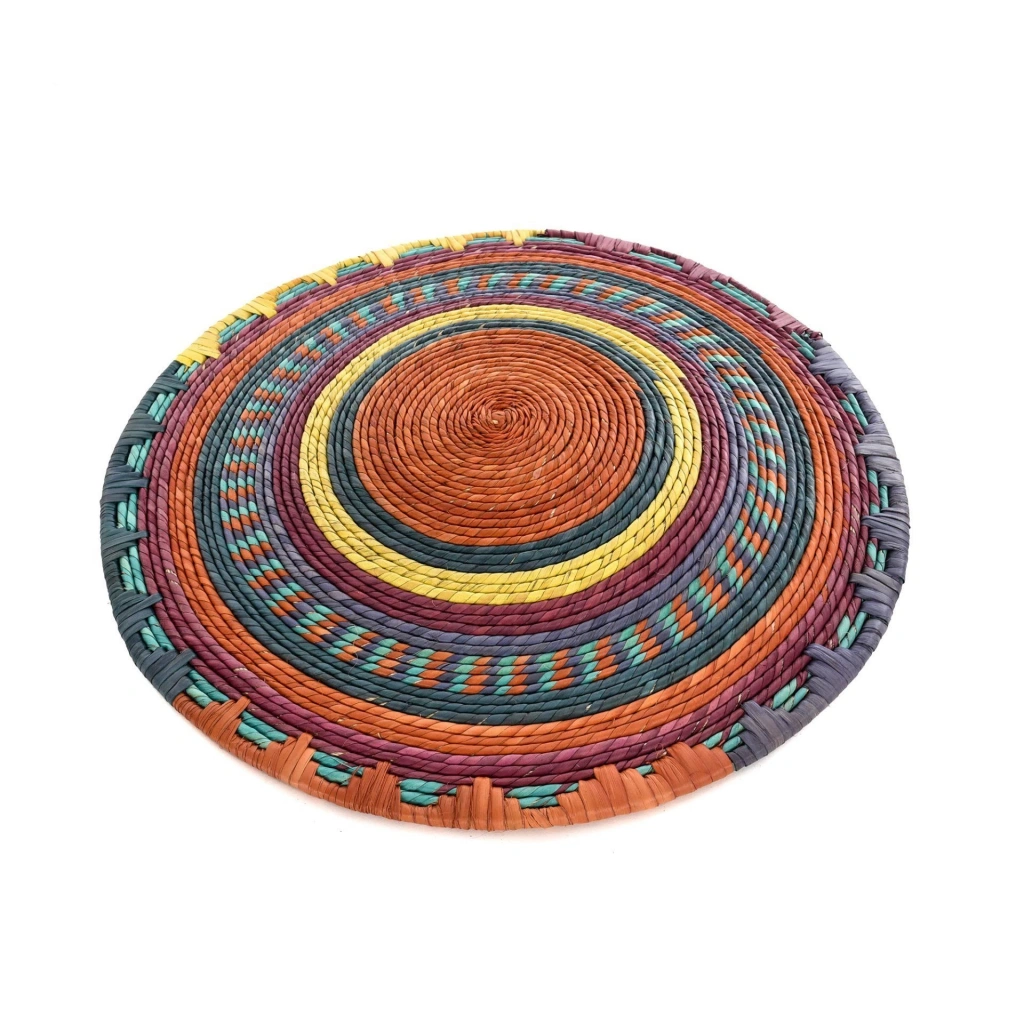 Gazanıa Hasır Duvar Tabağı_ 30 Cm