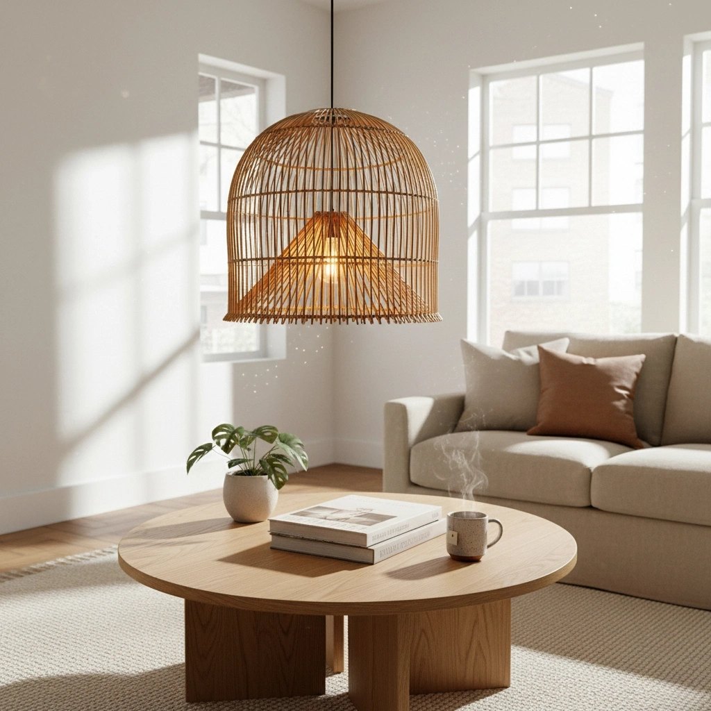 RATTAN EBRU AVİZE