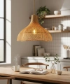 ÇİÇEK AVİZE RATTAN Q70