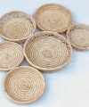 Prickly Hasır Duvar Tabağı Seti_ 6Lı Set