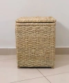 Sativus Hasır Sehpa  (Kapaklı Sandık /Düzenleyici/Oyuncak Sepeti) 45X40X40 Cm