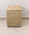 Sativus Hasır Sehpa  (Kapaklı Sandık /Düzenleyici/Oyuncak Sepeti) 45X40X40 Cm