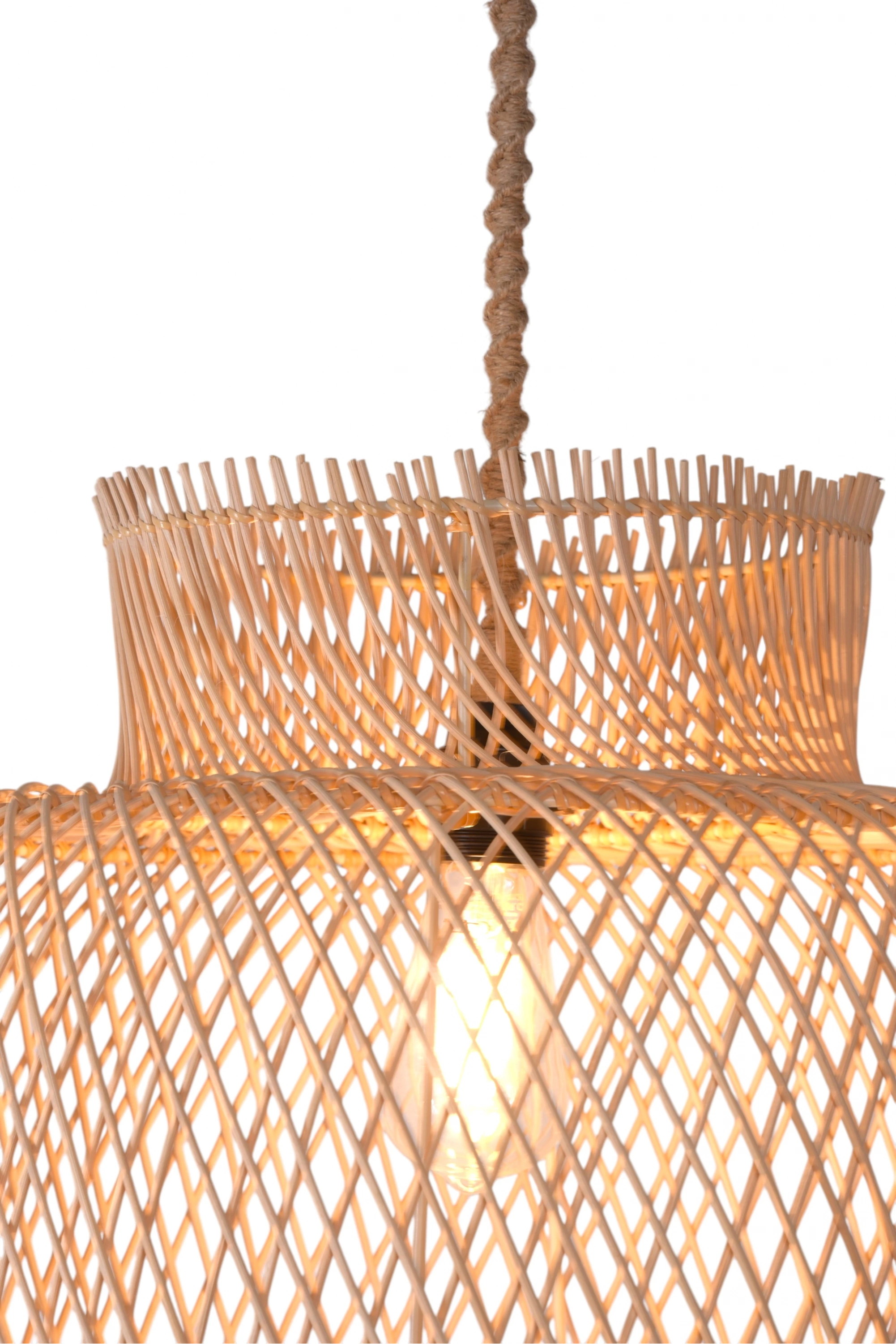 Aspendos Rattan Avize