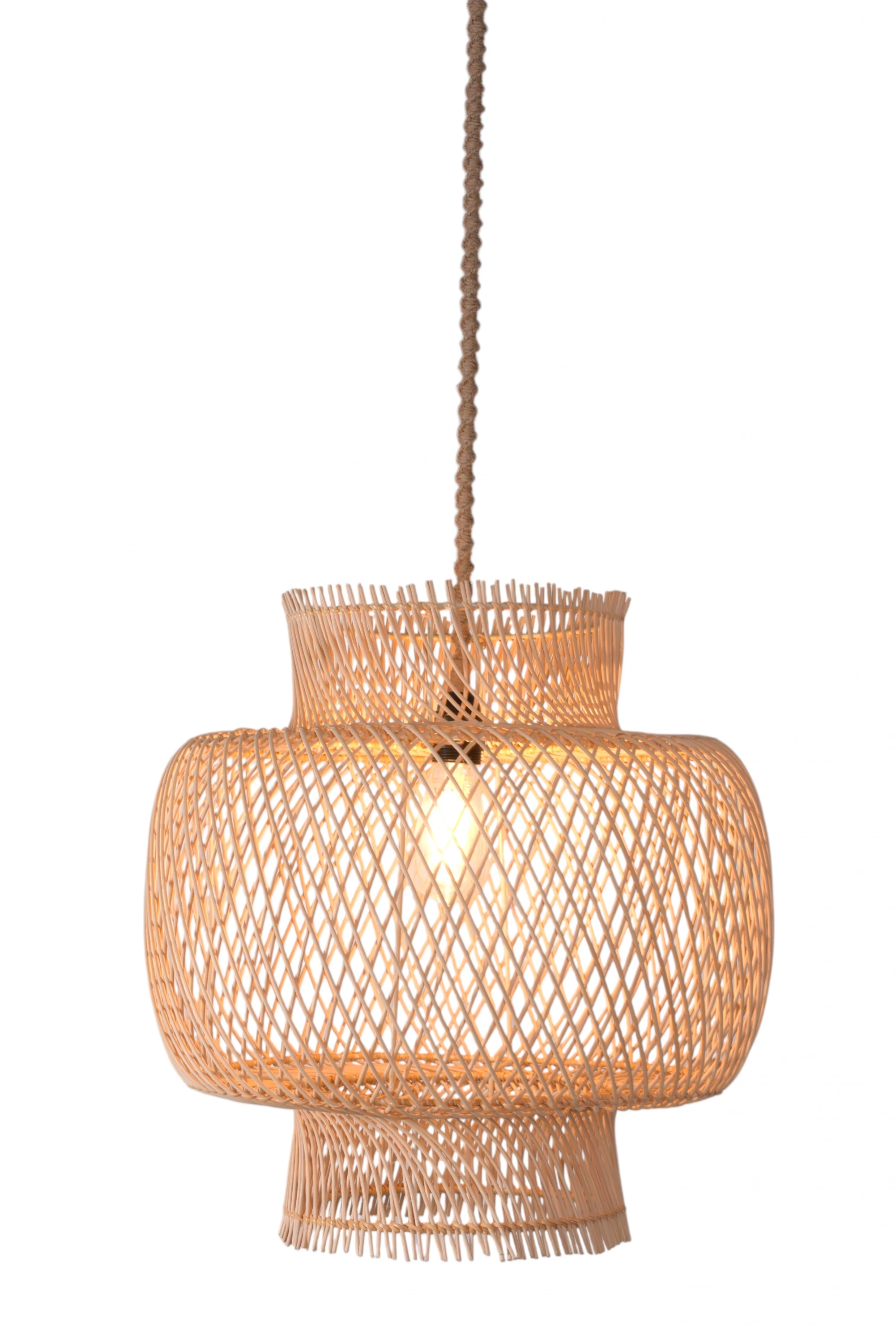 Aspendos Rattan Avize