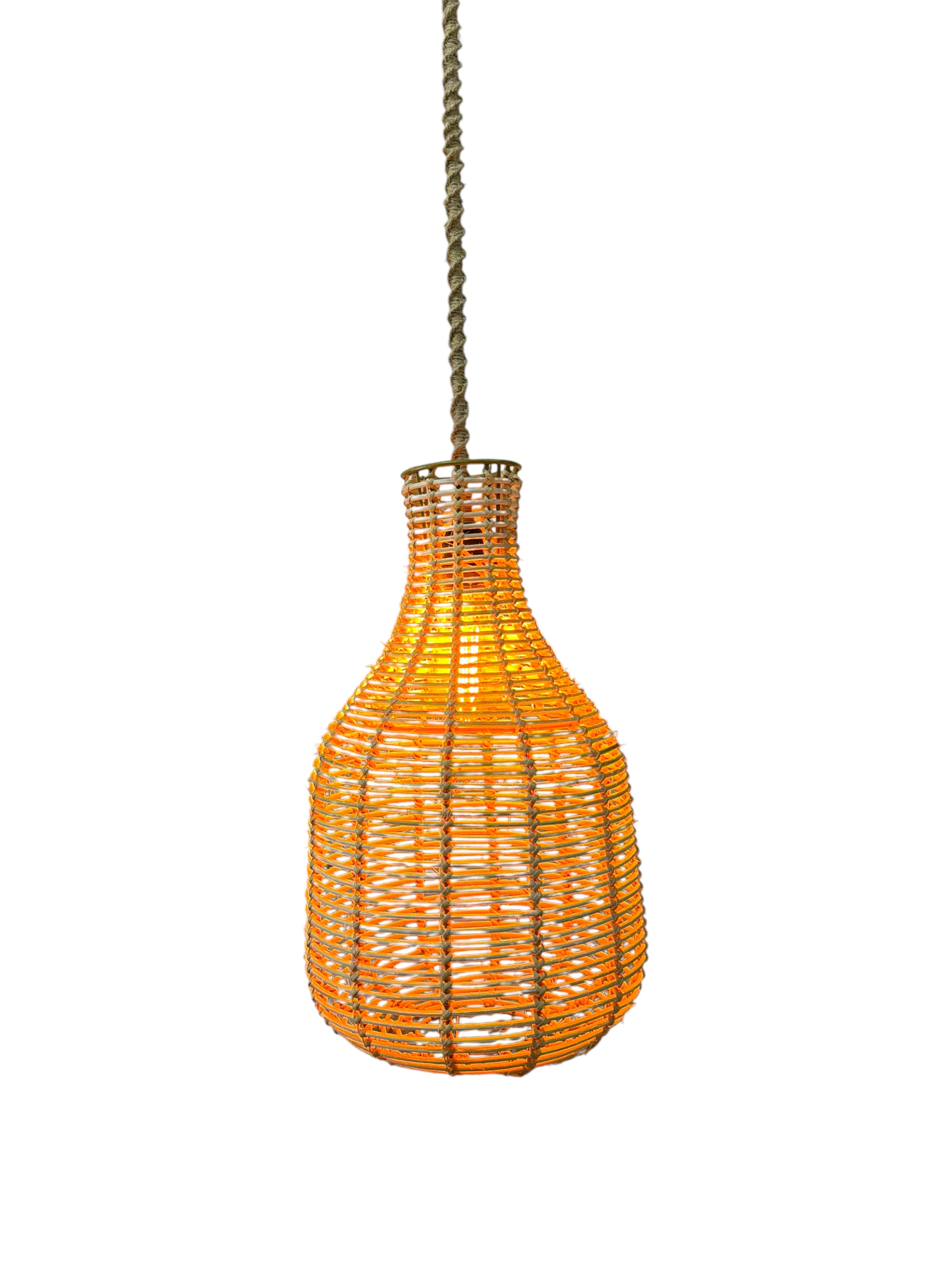BOTTLE RATTAN AVİZE
