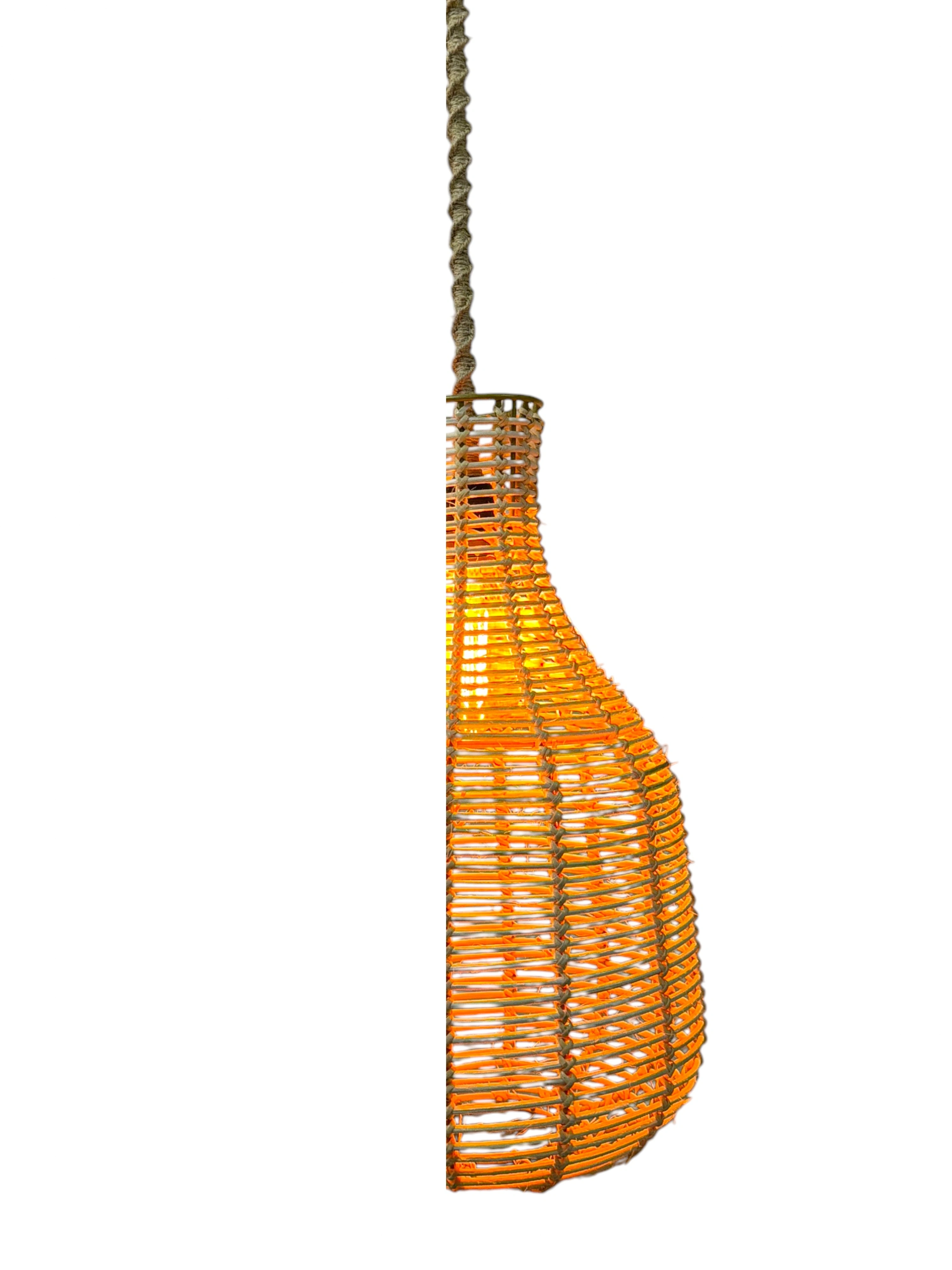 BOTTLE RATTAN AVİZE