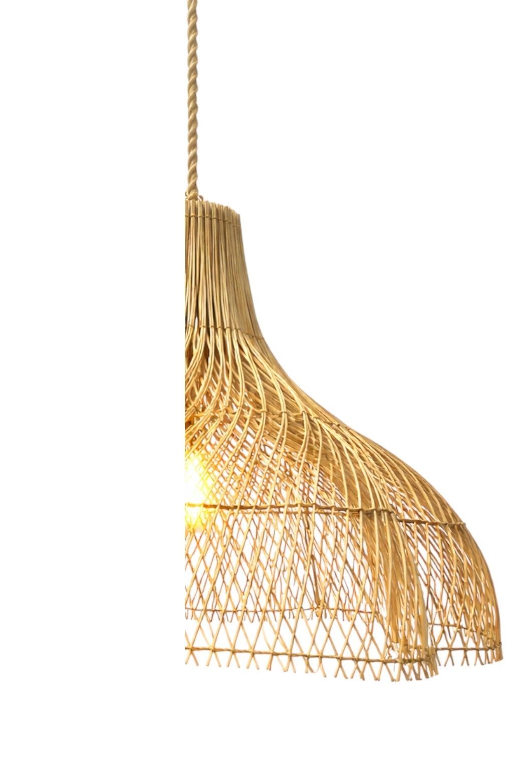 ÇİÇEK AVİZE RATTAN Q70