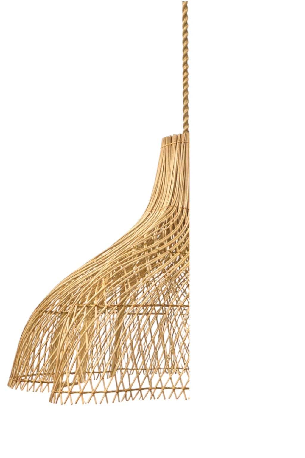 ÇİÇEK AVİZE RATTAN Q70