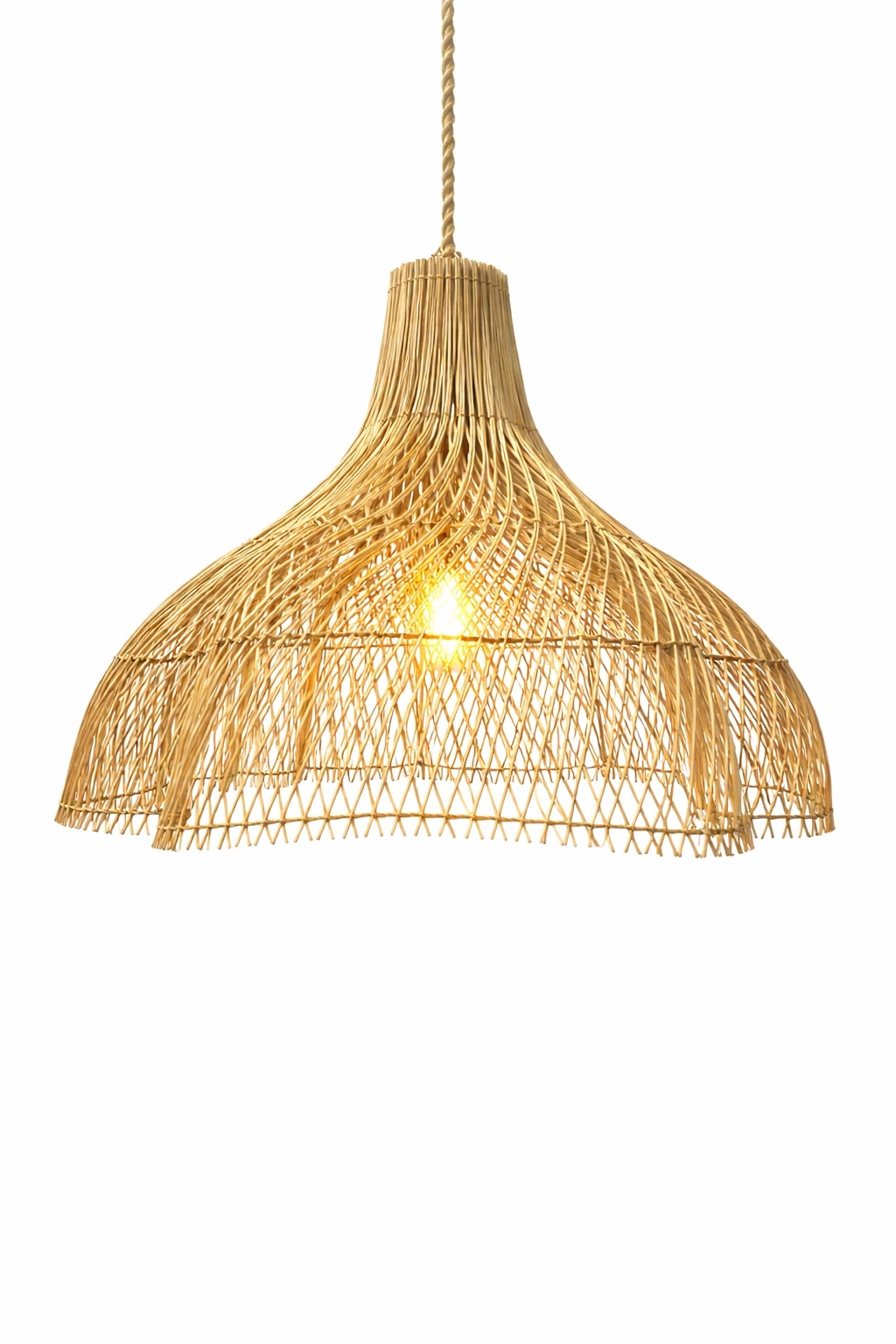 ÇİÇEK AVİZE RATTAN Q70