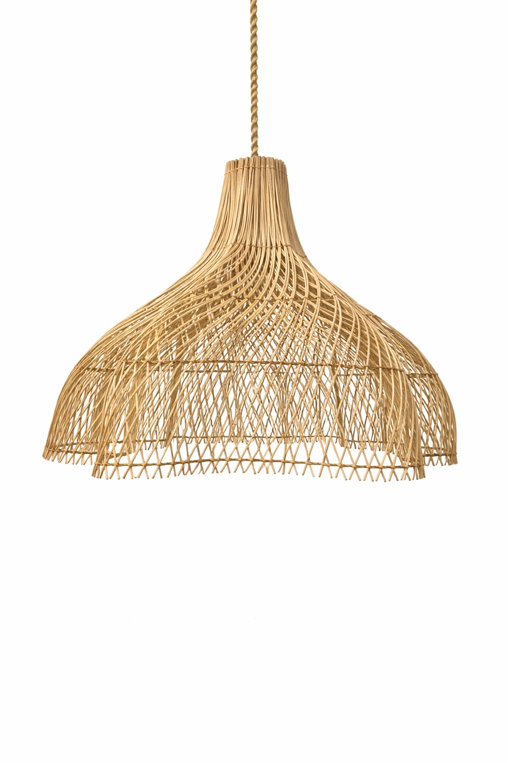 ÇİÇEK AVİZE RATTAN Q70