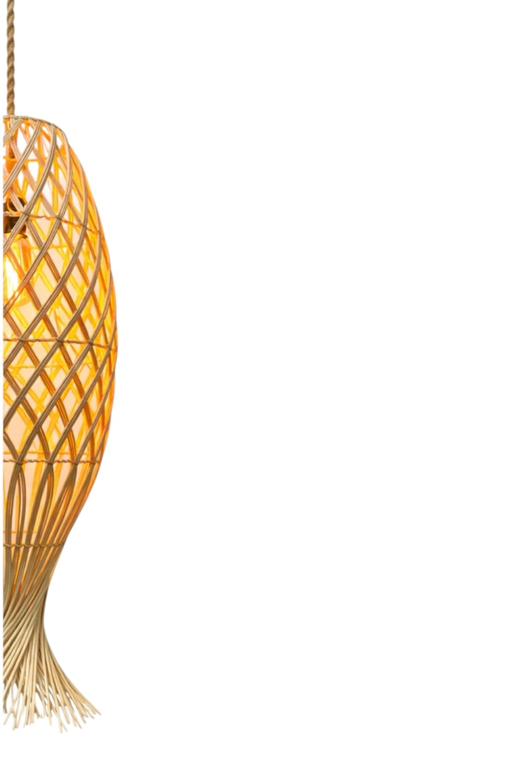 CORN RATTAN AVİZE
