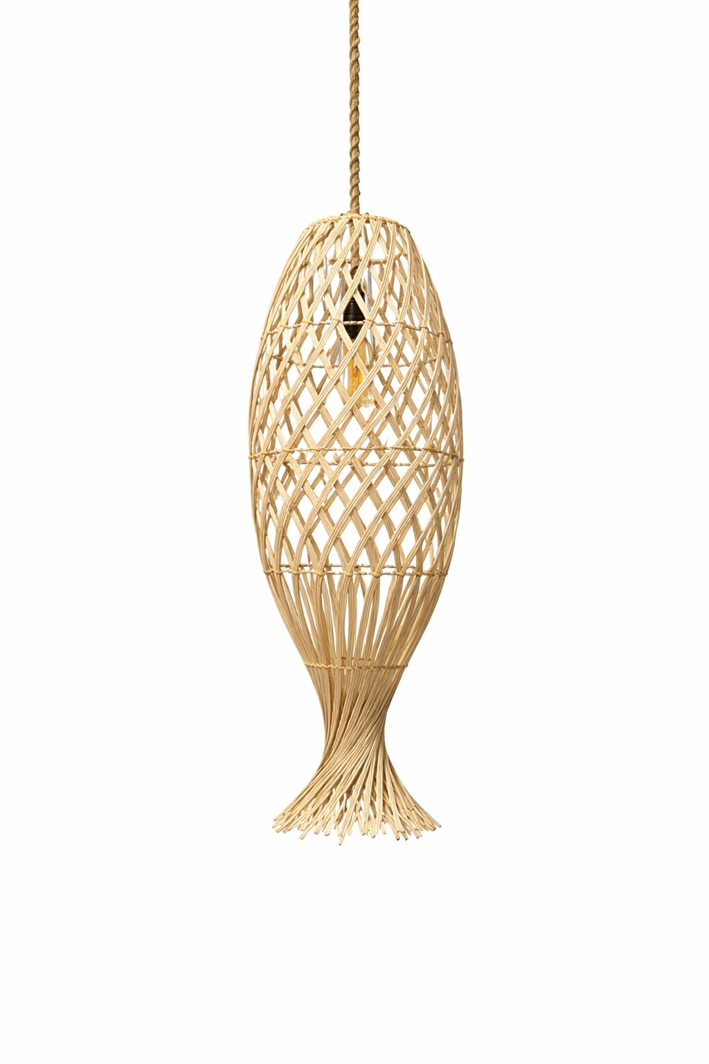CORN RATTAN AVİZE