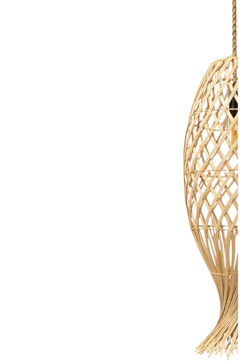 CORN RATTAN AVİZE
