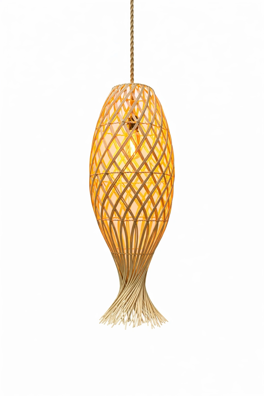 CORN RATTAN AVİZE