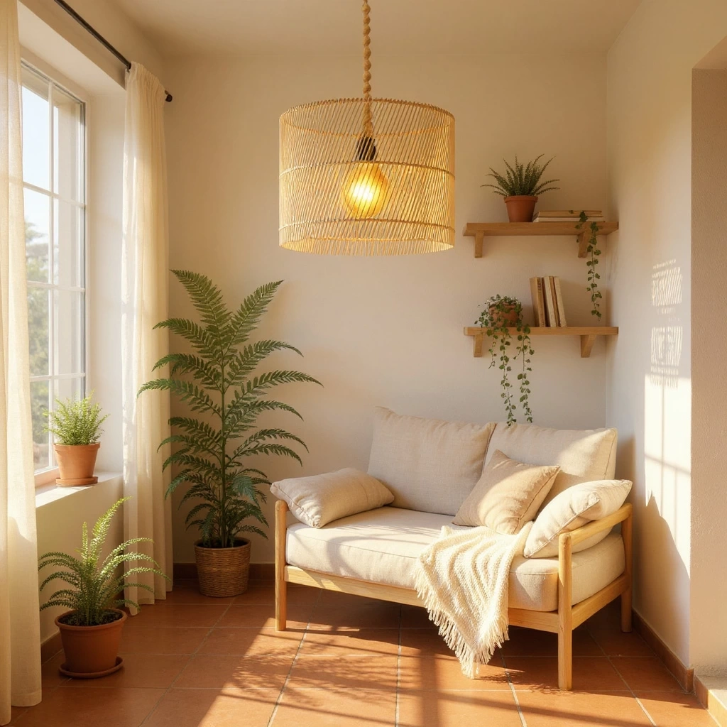 Doğal Silindir Rattan