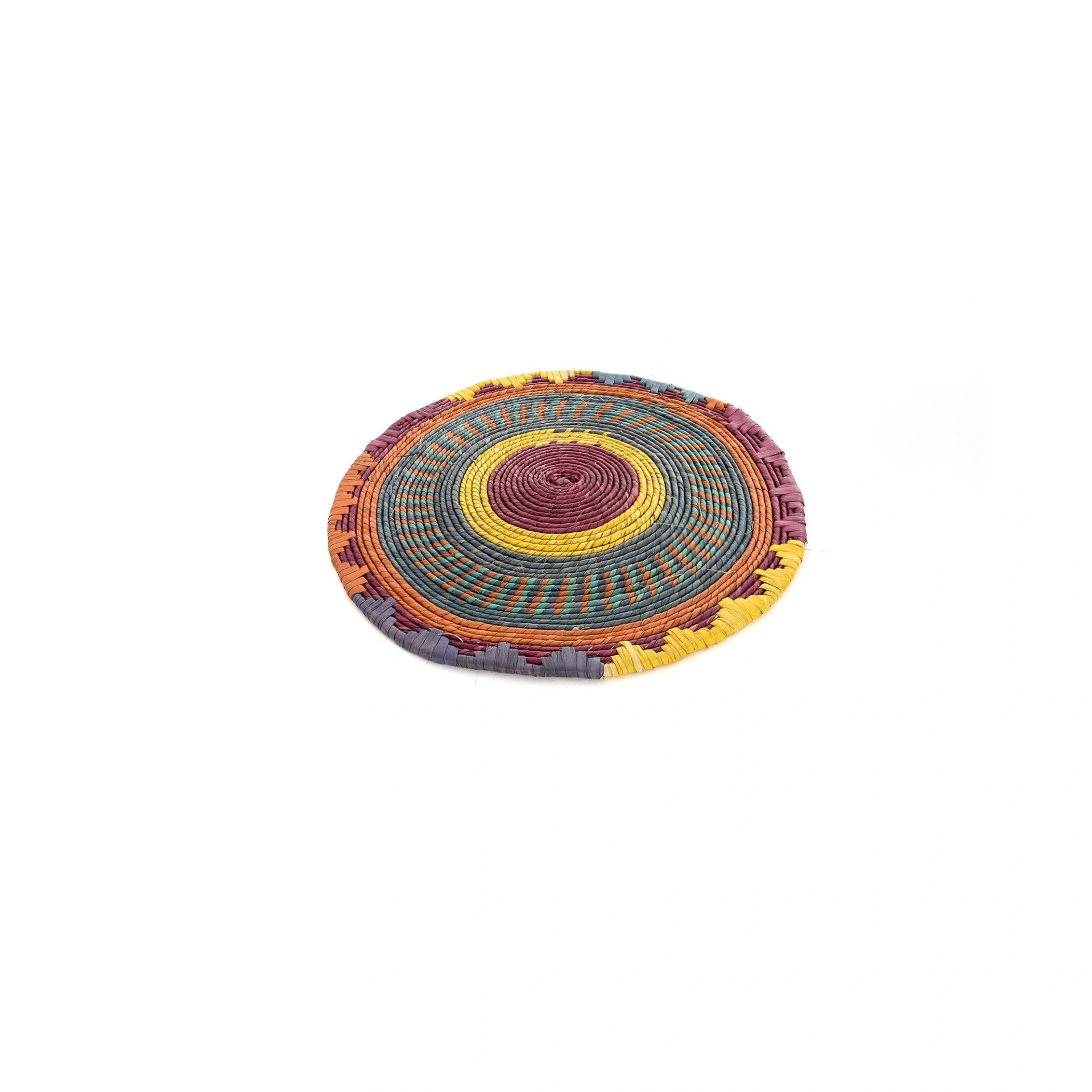 Gazanıa Hasır Duvar Tabağı_ 30 Cm