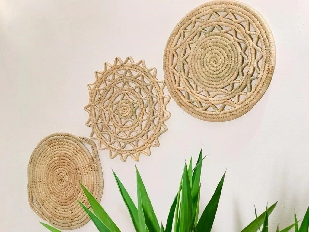 Lara Hasır Duvar Süsü Seti_ 3Lü Set
