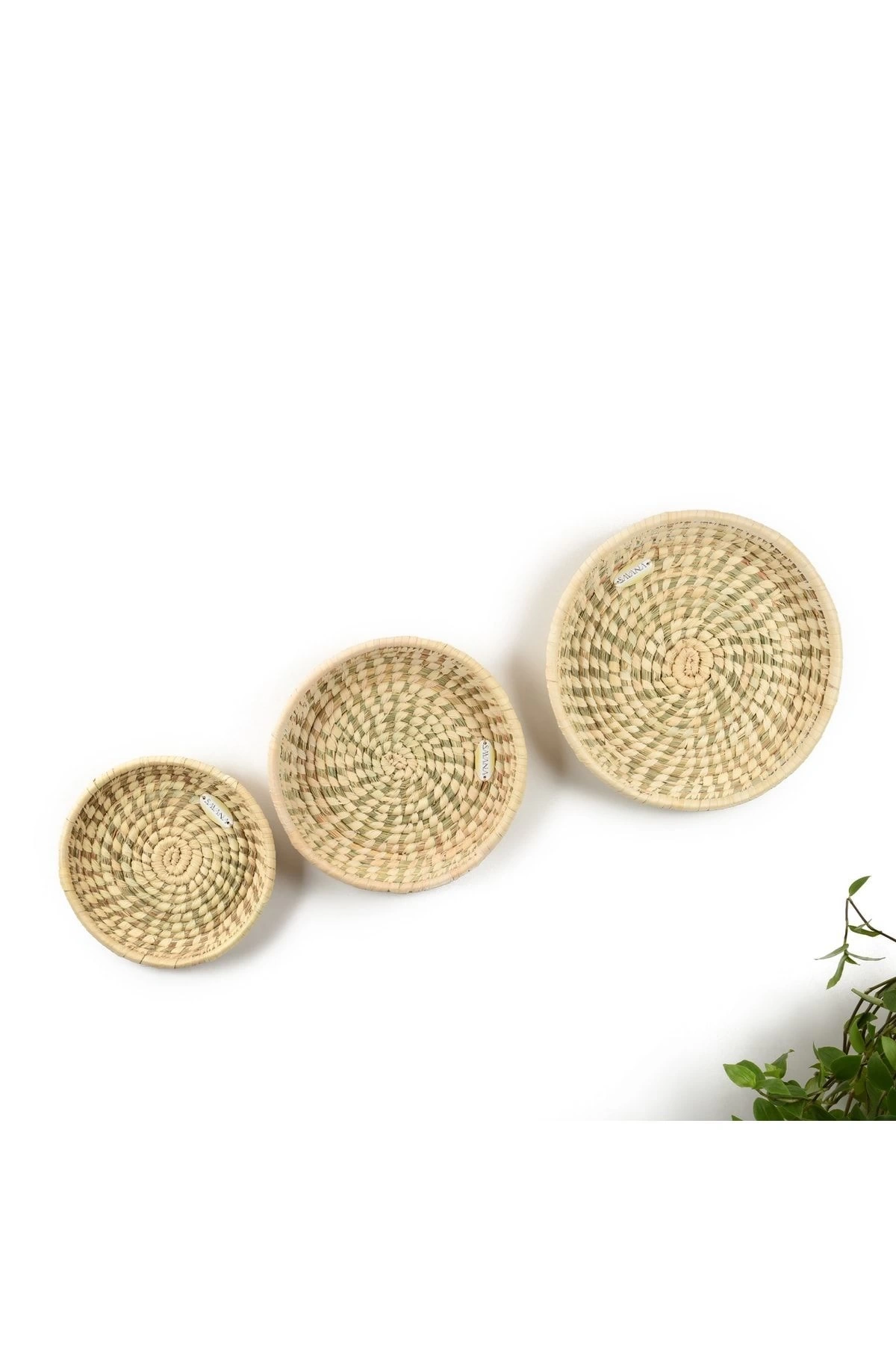 Larıx Hasır Duvar Tabağı 30 Cm