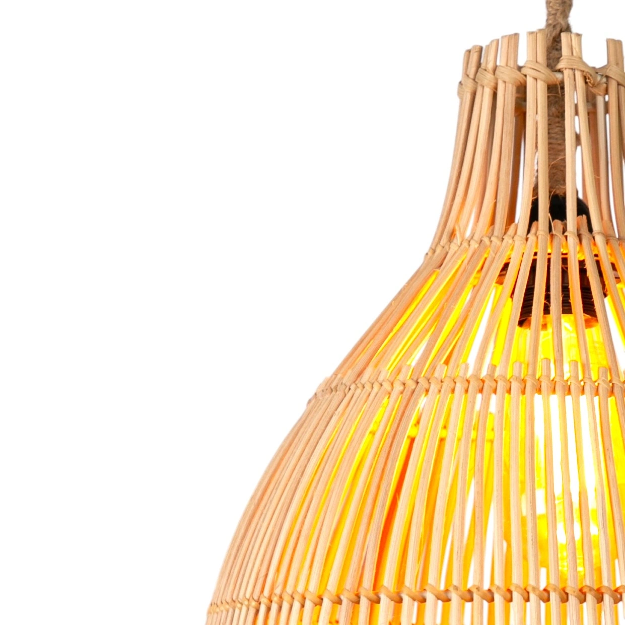 MADLEN ÇAP 30 RATTAN AVİZE