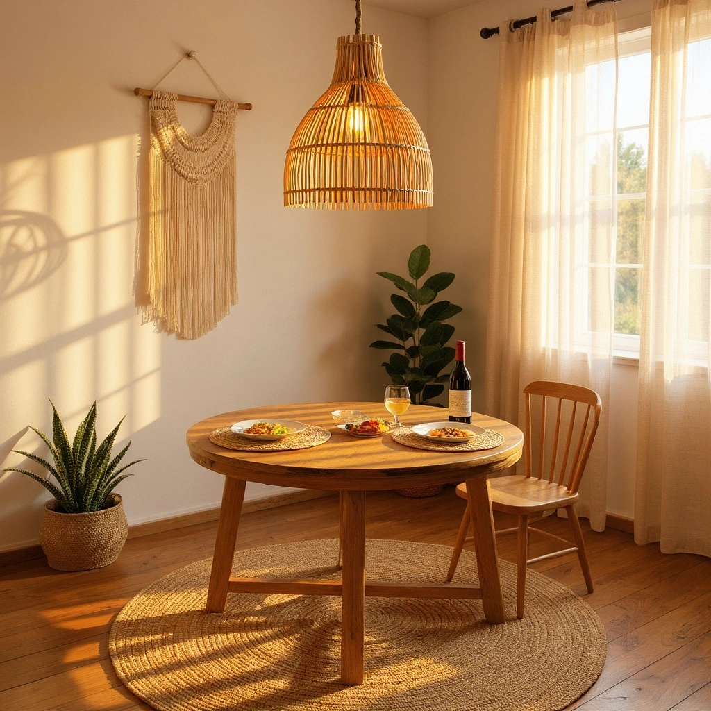 MADLEN ÇAP 30 RATTAN AVİZE