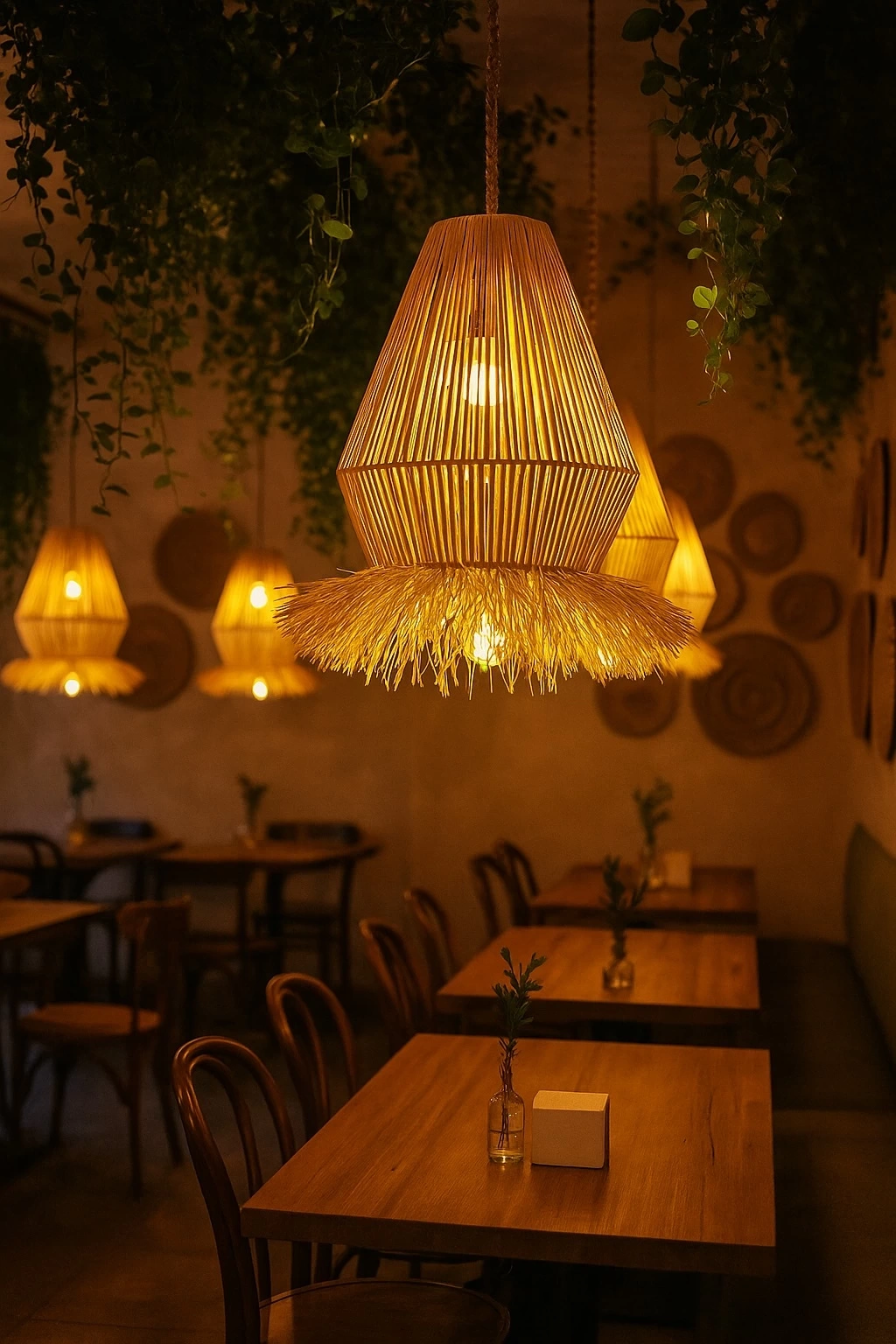 Samba saçaklı Sarma Avize