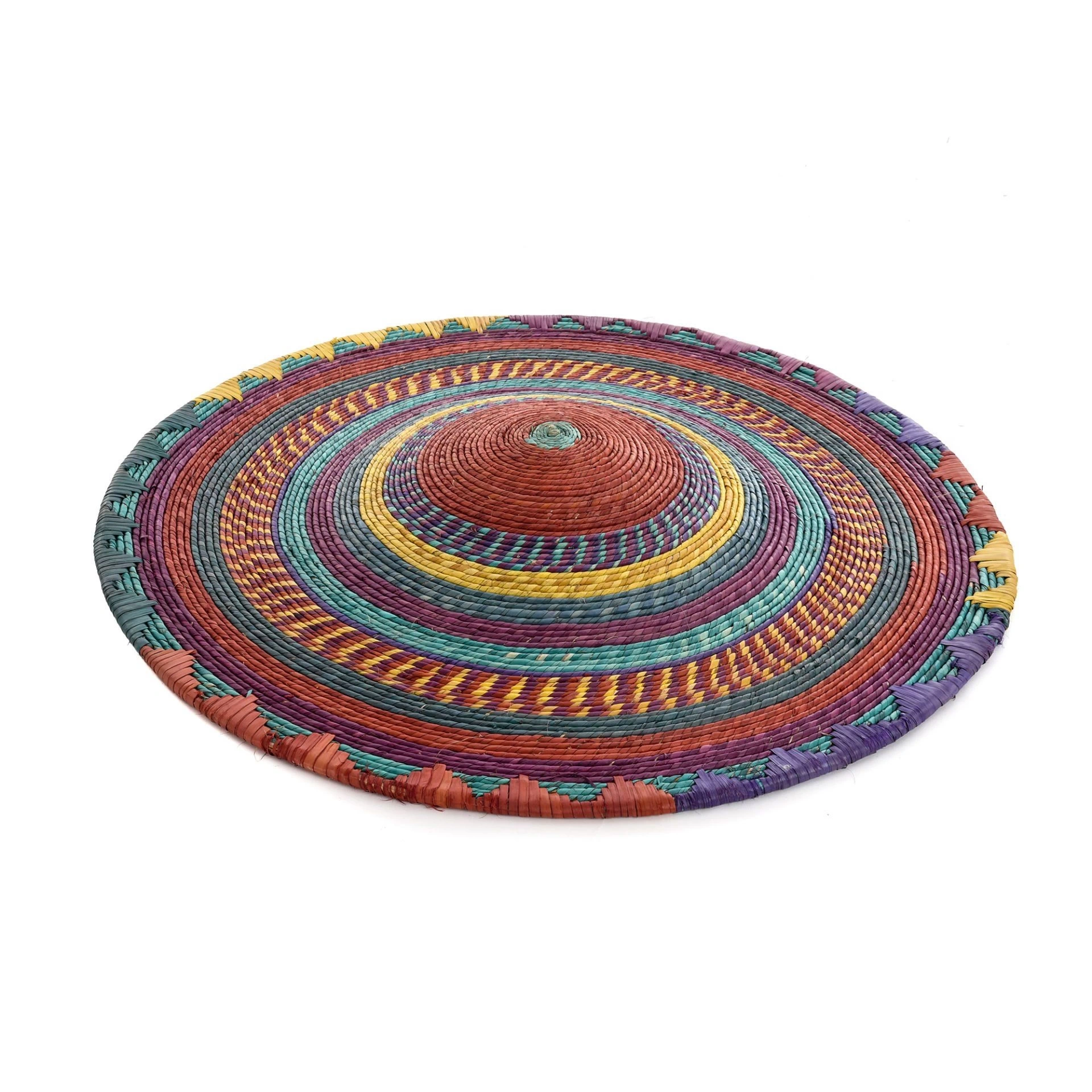 Nemesıa Hasır Duvar Tabağı_ 60 Cm