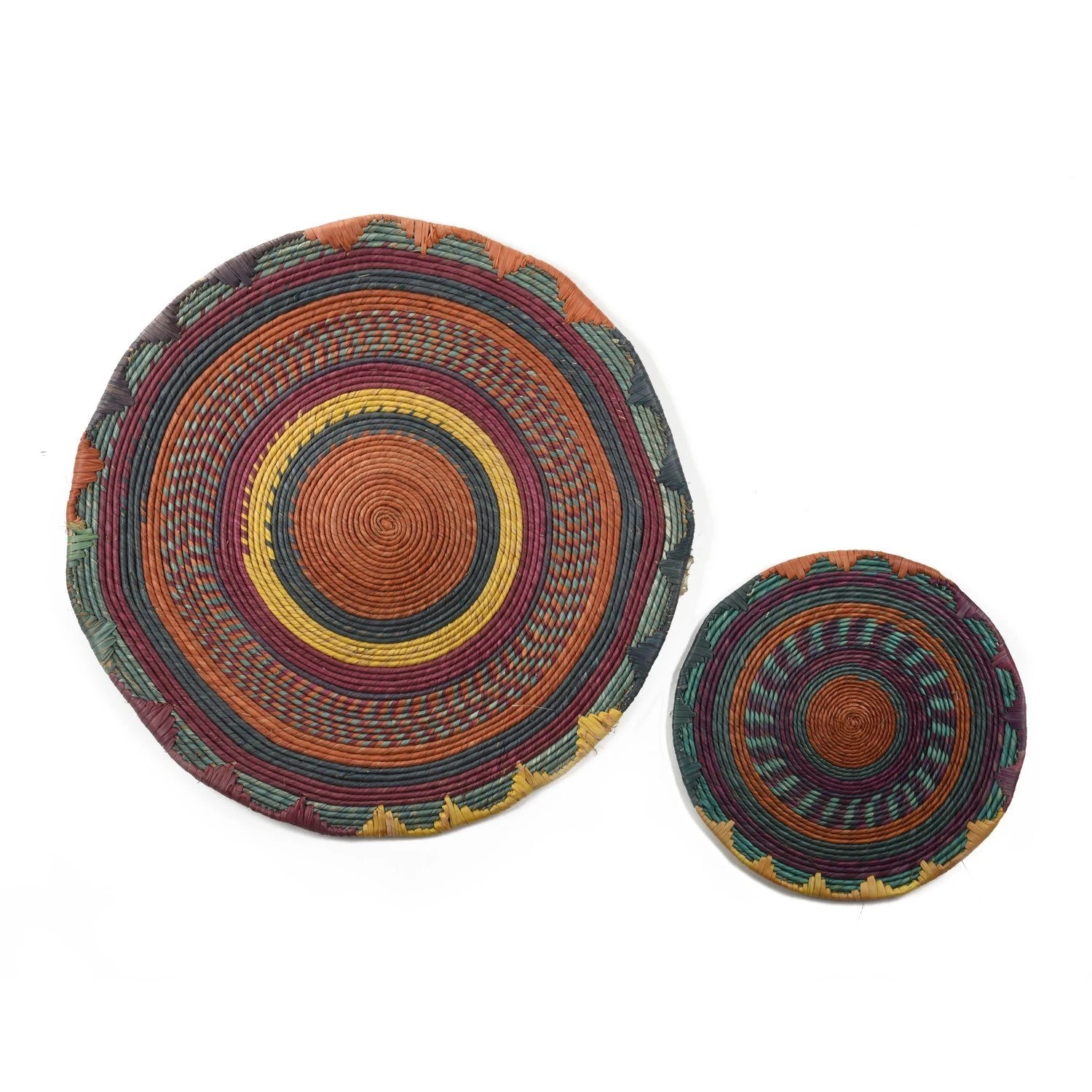 Nemesıa Hasır Duvar Tabağı_ 60 Cm