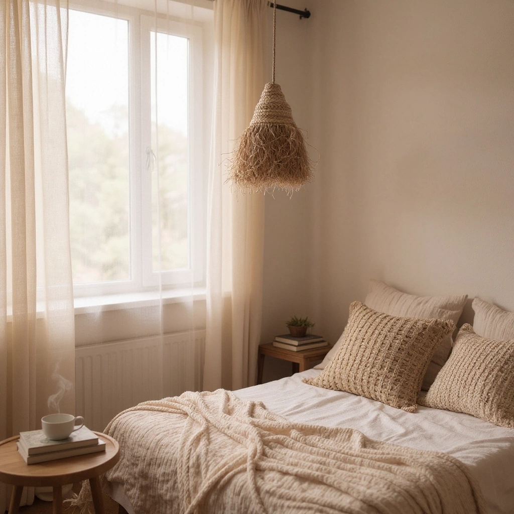 Rafya Yaz Güneşi Sarkıt Avize