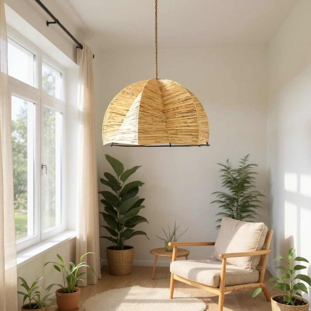 Rafya Yıldız Yan Avize