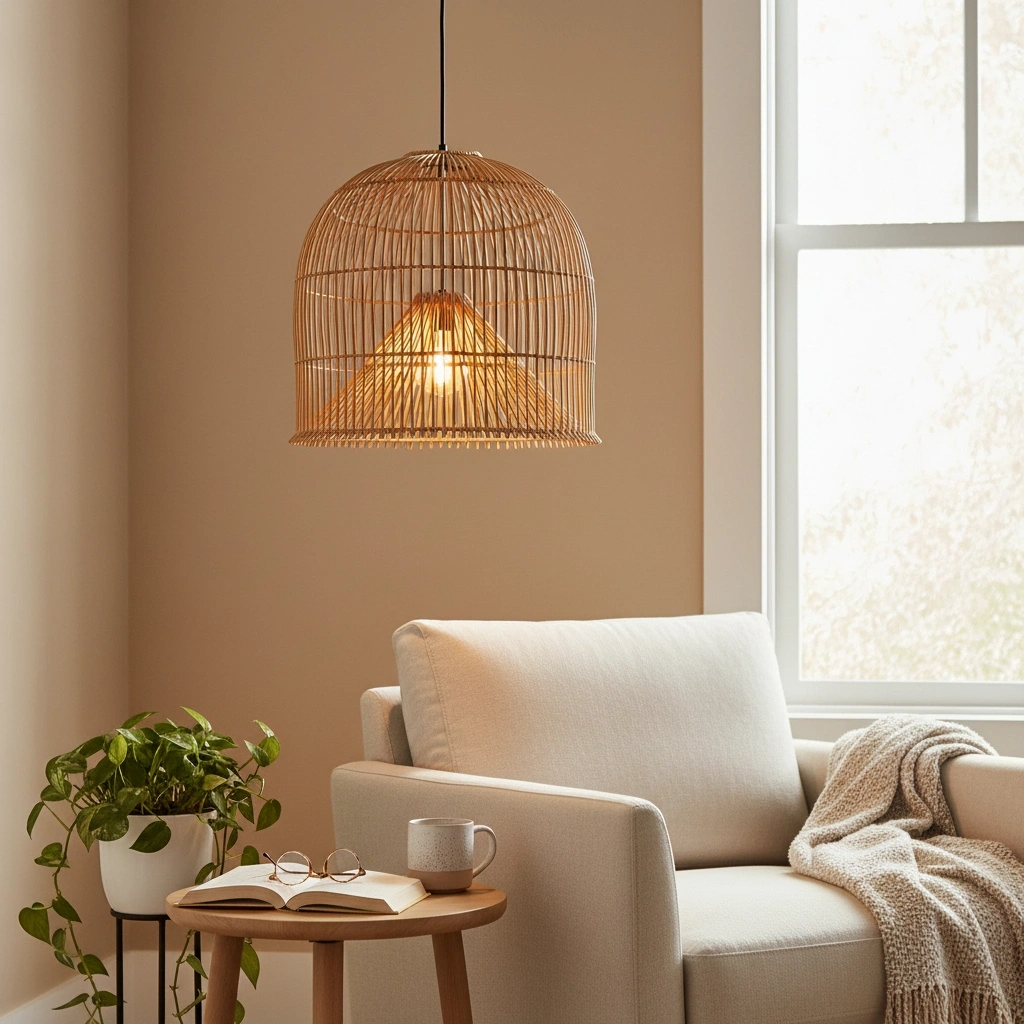 RATTAN EBRU AVİZE