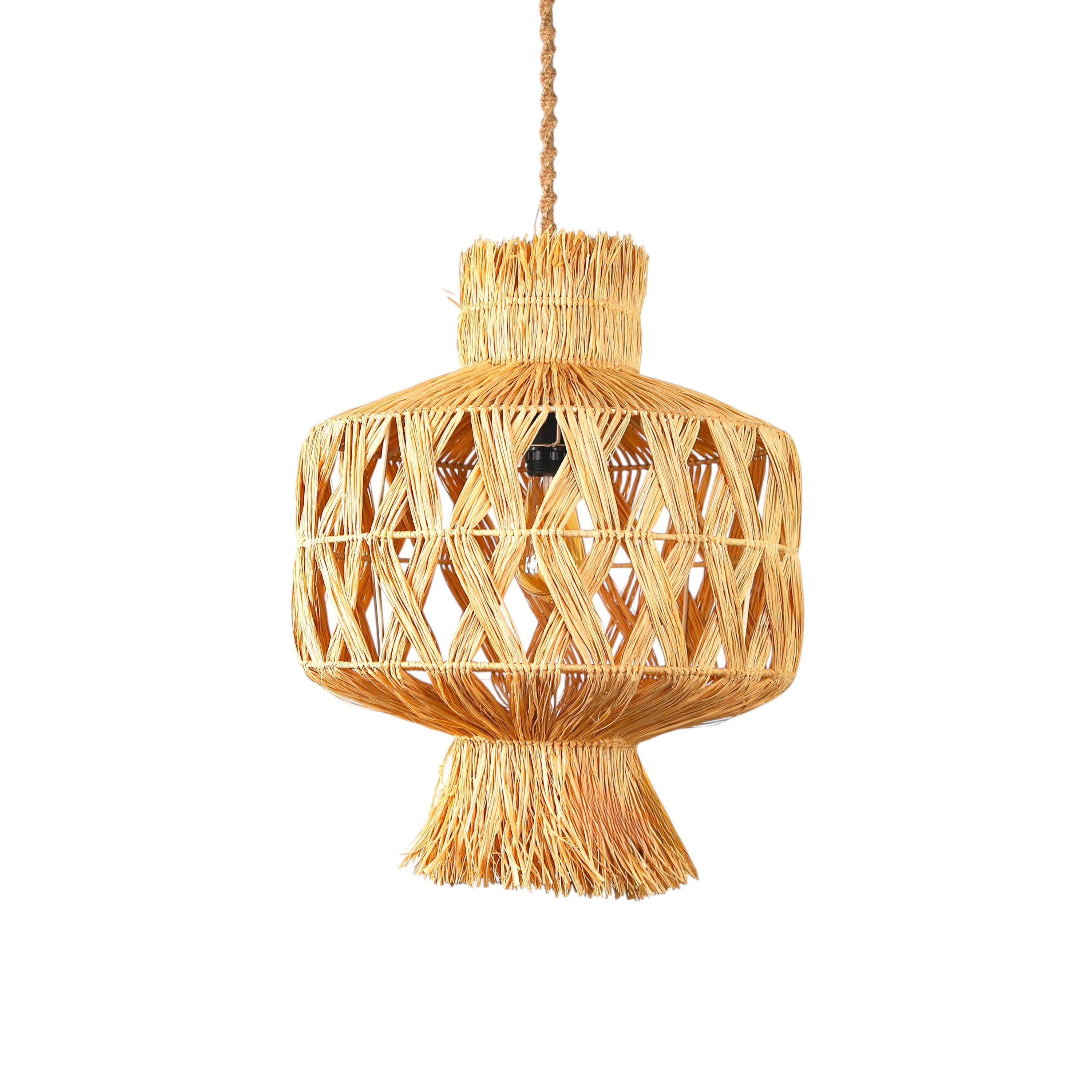 Saçaklı Rafya Poppy