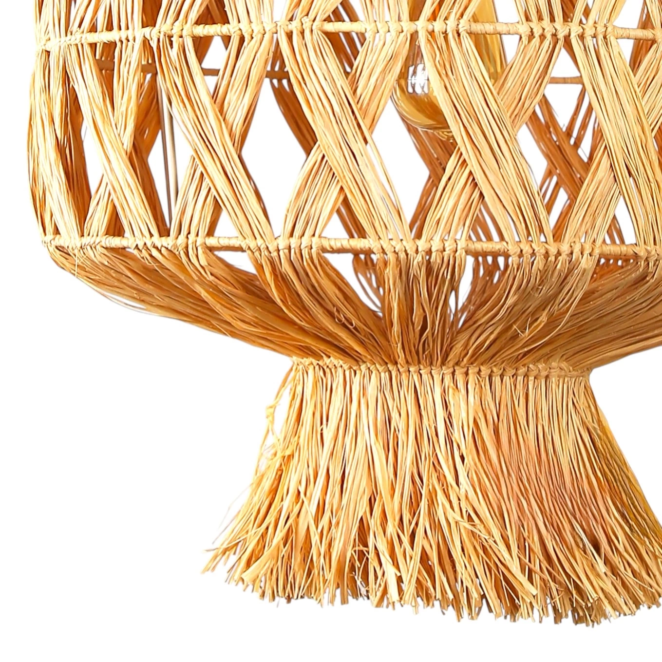 Saçaklı Rafya Poppy